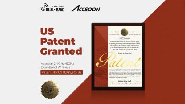 Accsoon、デュアルバンド無線ビデオ伝送システムの米国特許を取得